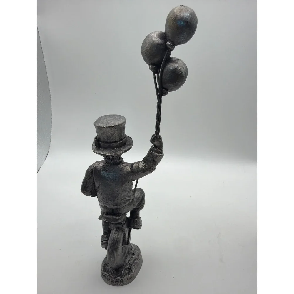 M. Ricker Fine Pewter Figurines Lot Unicycle Boy Centaur Satyr 25295 6188